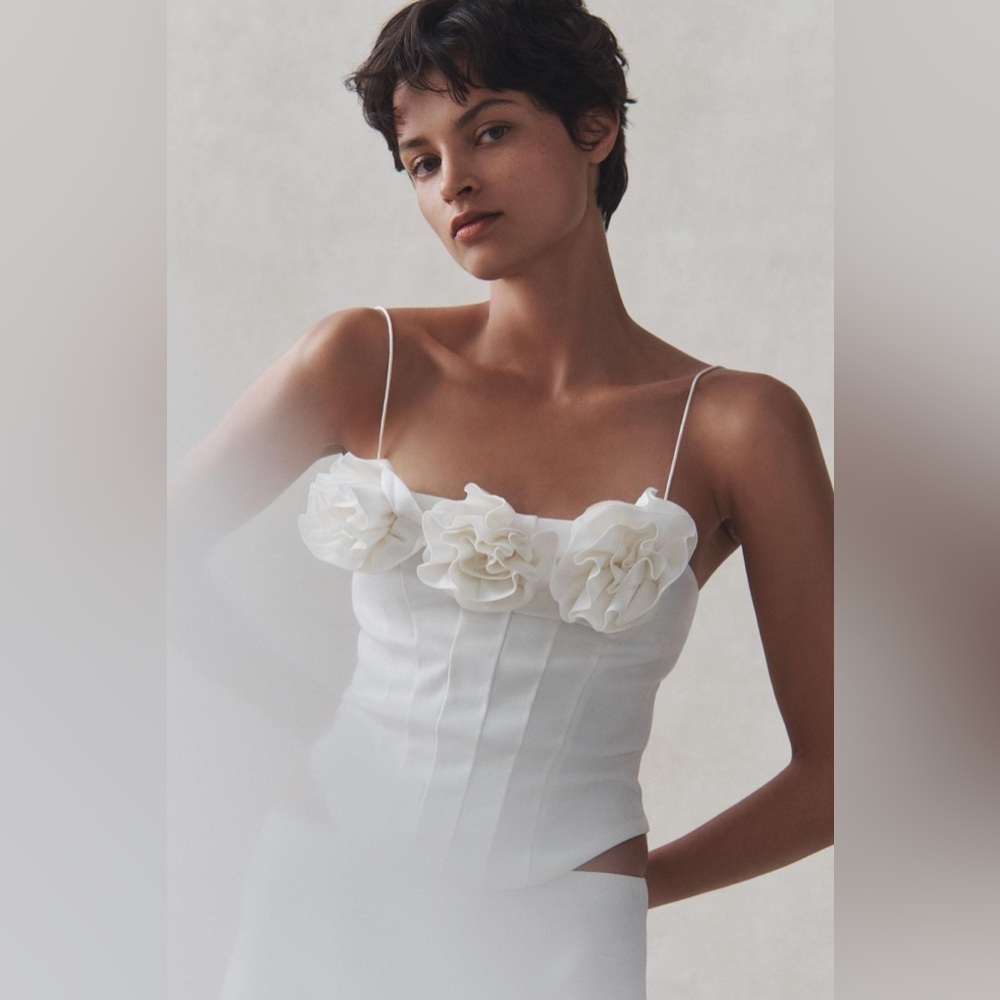 NWTs: ANTHROPOLOGIE Sunday in Brooklyn Floral Corset